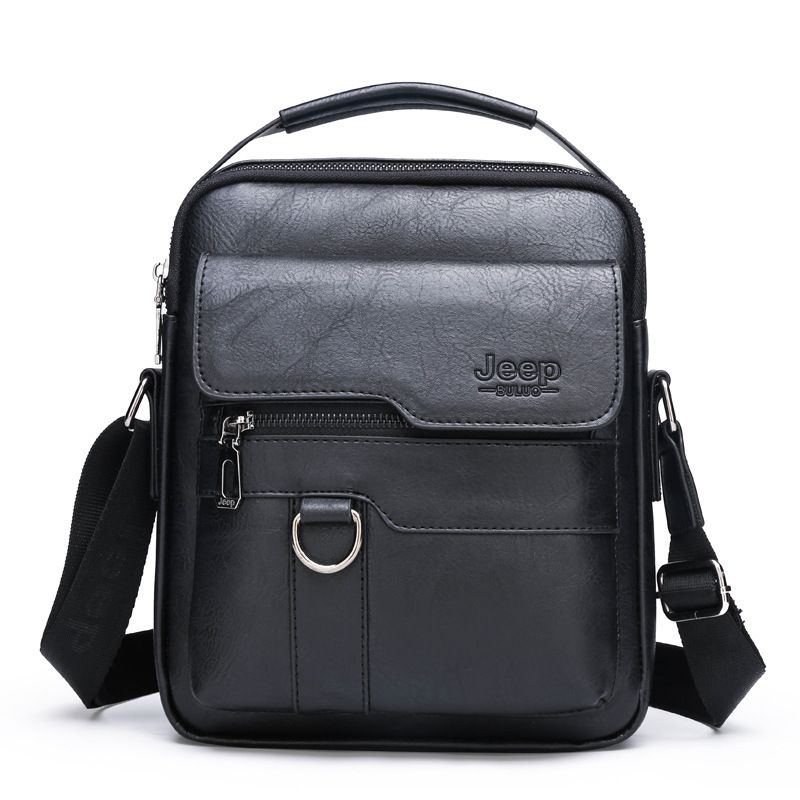 Men Bags Single Shoulder Bag Fashion Man Crossbody Bag Business Briefcase Messenger Bag Traveling Bag Shoulder PU Leather Cross-body Sling Bag Large Capacity Waterproof Bag