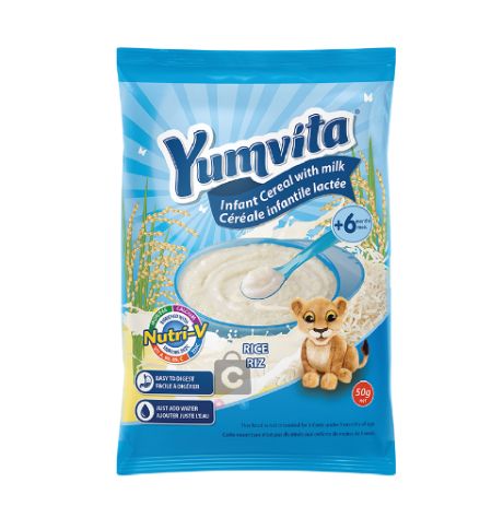 YUMVITA INFANT CEREAL WHEAT, RICE, MAIZE 50G