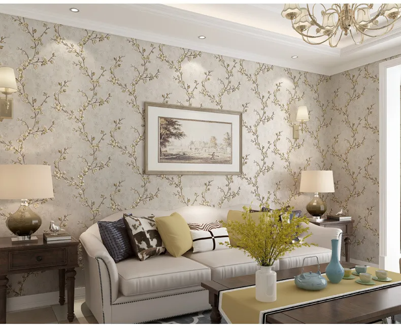 Green 3d Floral Embossed Wallpaper Living Room Bedroom Home Decor Wall Paper Roll Wedding Room Wall Covering Solid Flower Murals