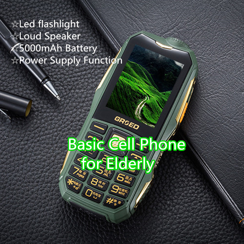 Classic GSM Heavy duty PHone, with flash light, big battery capacity