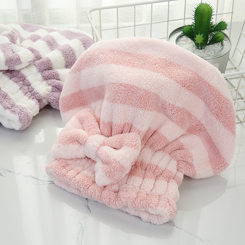 Good Quality Water Absorption Bath Hair Towel Hair Drying Towel Soft Microfiber Quick Dry Towel Hat for Hair Drying