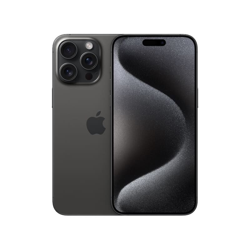 【Lowest Price Online】 Apple iPhone 15 Pro Max Unlocked - 256GB 512GB 1TB - B Grade RefurbishedBlack