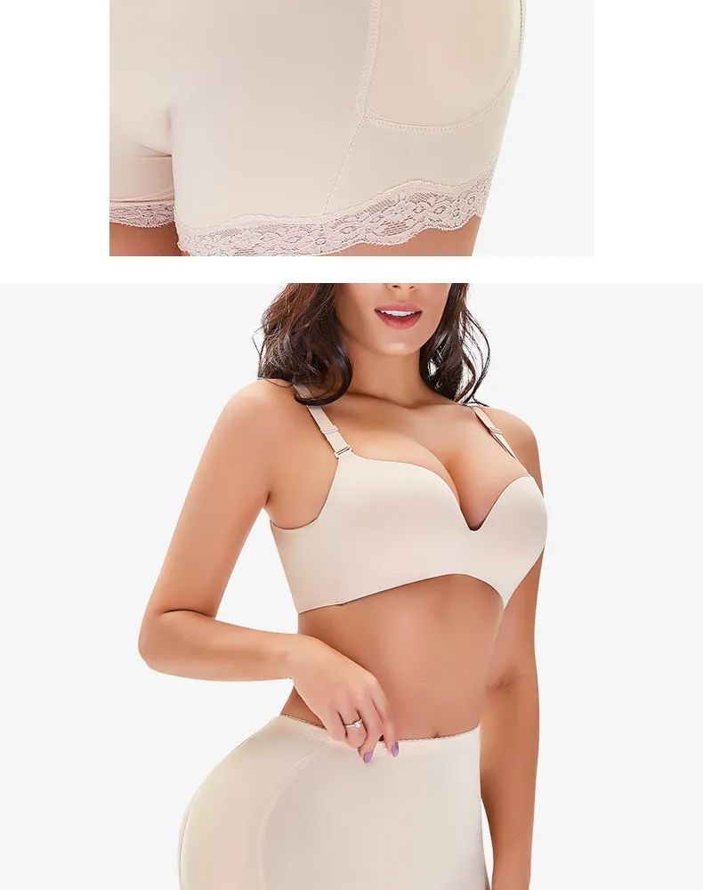 Women Butt Lifter Panty Fake Buttock Body Shaper Padded Underwear Lady Lift Bum High Waist Tummy Control Hip Panties