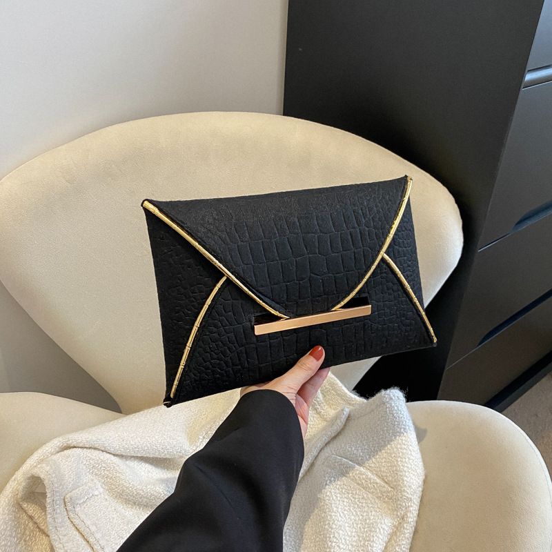 Fashion new simple envelope bag new handbag temperament casual clutch bag 262003