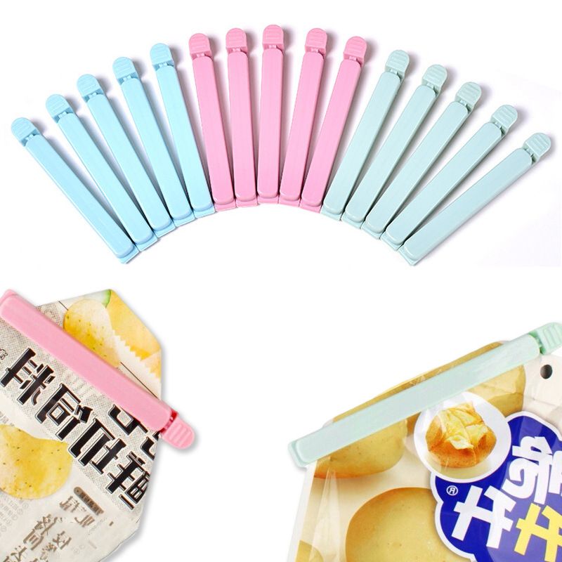 AUNONT Snack Clip Dustproof Moistureproof Sealer Food Freshness Sealing Clip Large Snack Sealing Clip