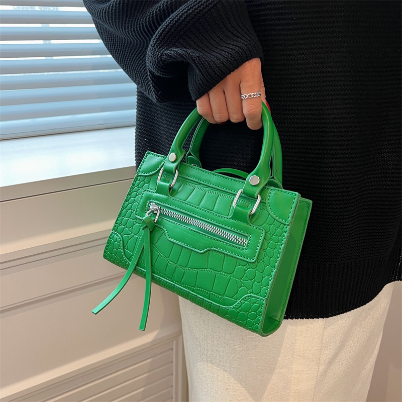 2216 New Bags Fashion Shoulder Handbag Solid Color Cross Small Square Bag for Women