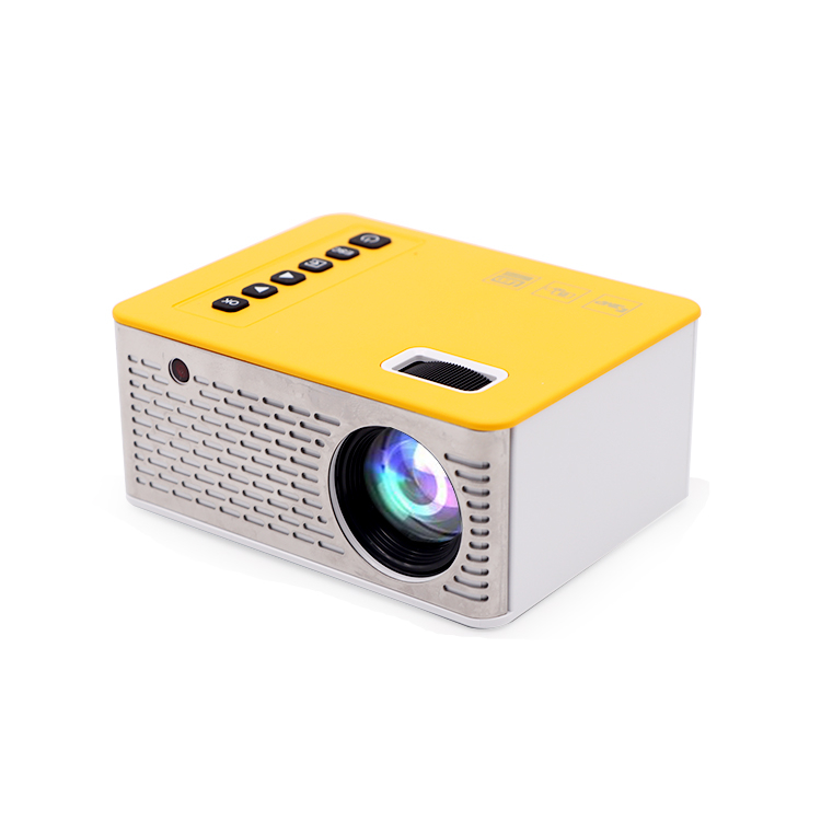 UC28 Mini Projector, 480 x 272P Projector with 10 ANSI Lumens, Portable Movie Projector with LED Lamp Long Life, Compatible with TV Stick, PS4, HDMI, VGA, TF, AV and USB