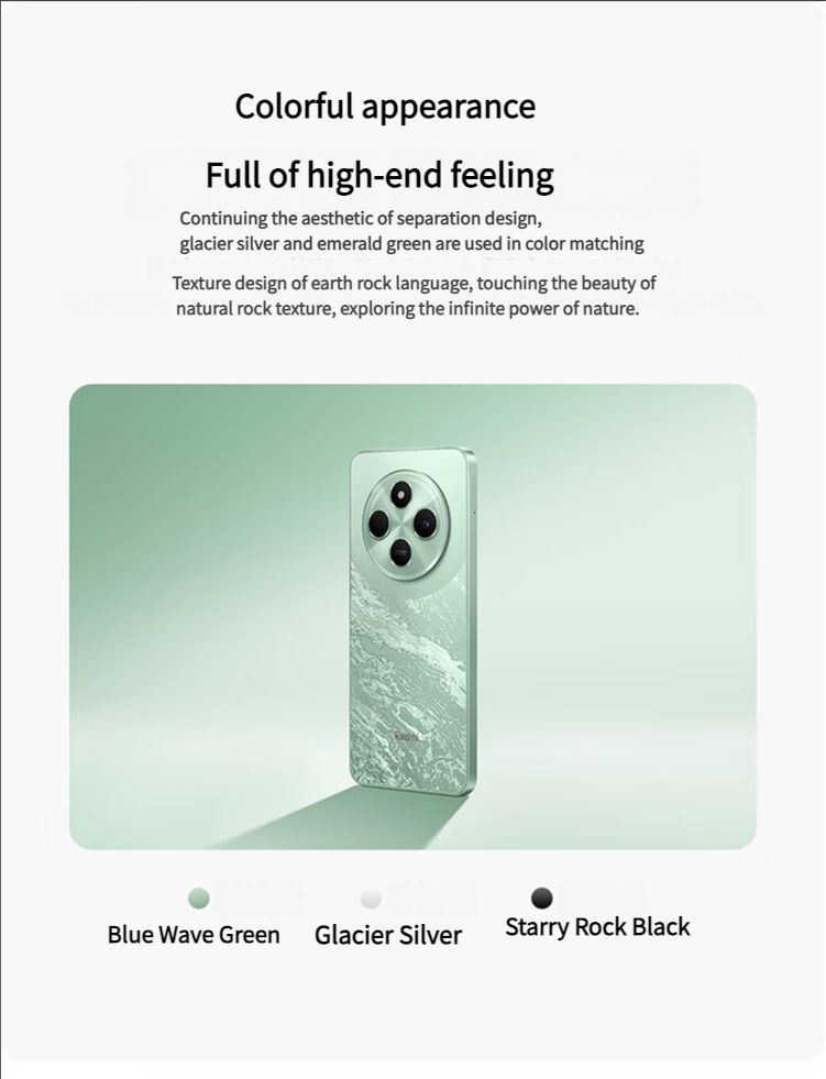 Xiaomi Redmi 14C 6.88-inch eye protection large screen 150% large speaker dual card dual standby brand new phone