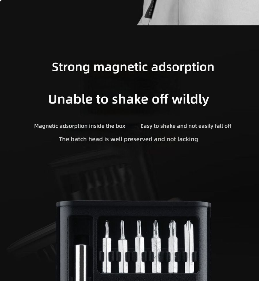 New Upgrade [25 Piece Set] Precision Screwdriver Set Multi functional Computer, Phone, Tablet, Watch Repair Tool Refinement Set 24 in One