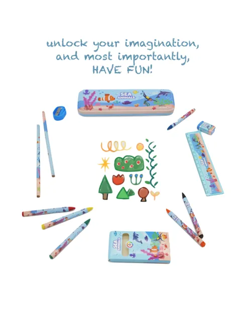 Under the Sea - Kids Stationery Set