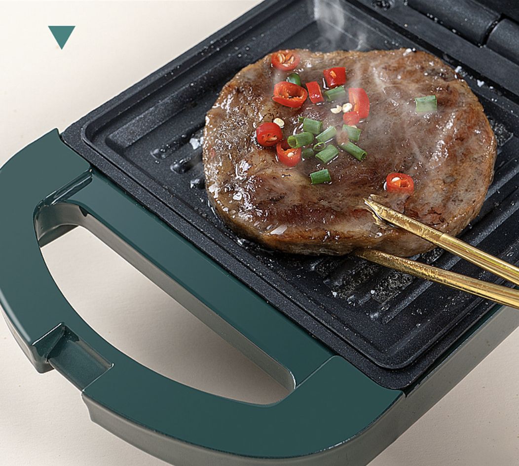 Kitchen Small Appliance Toaster Sandwich Maker Sandwich Machine Breakfast Machine Household Light Food Machine Multi Functional Artifact for Toast Pressure Baking Bread Machine