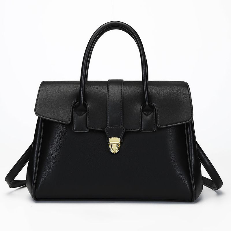 Europe and the United States retro Tote bag 2025 new large-capacity briefcase female business trip commuter bag