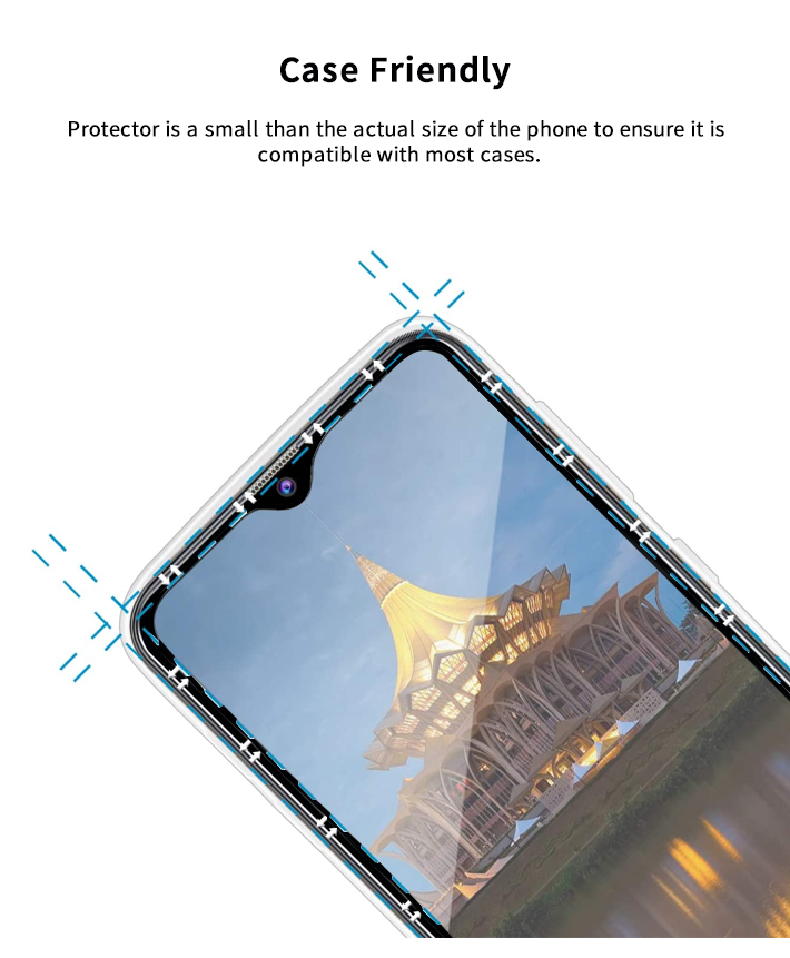 Tospino Tempered Glass Screen Protector for Samsung Galaxy A20