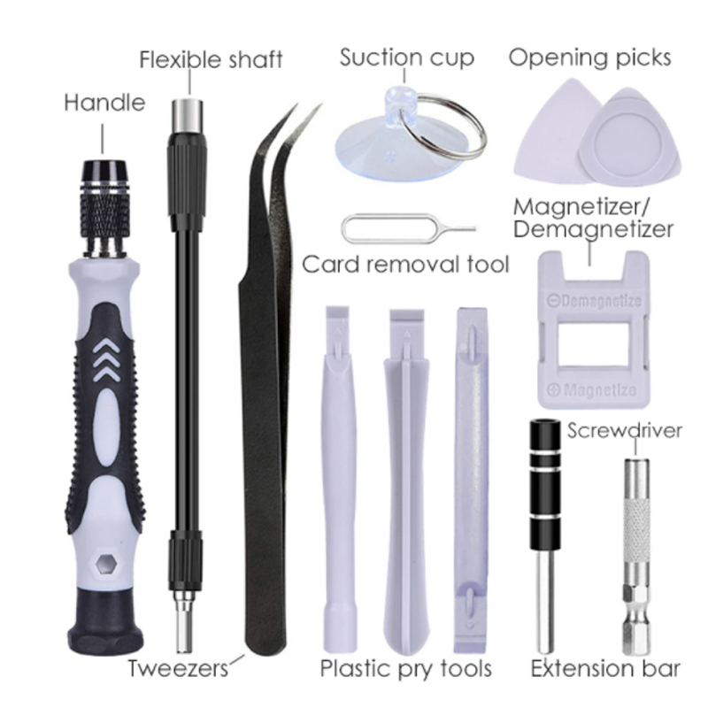 Tools power 117 in 1 Screwdriver Set of Screw Driver Bit Set Multi-function Precision Mobile Phone Repair Hand Tool Torx Hex