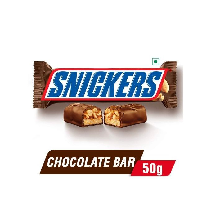 Snickers Chocolate Bar - 50g X 6Pcs