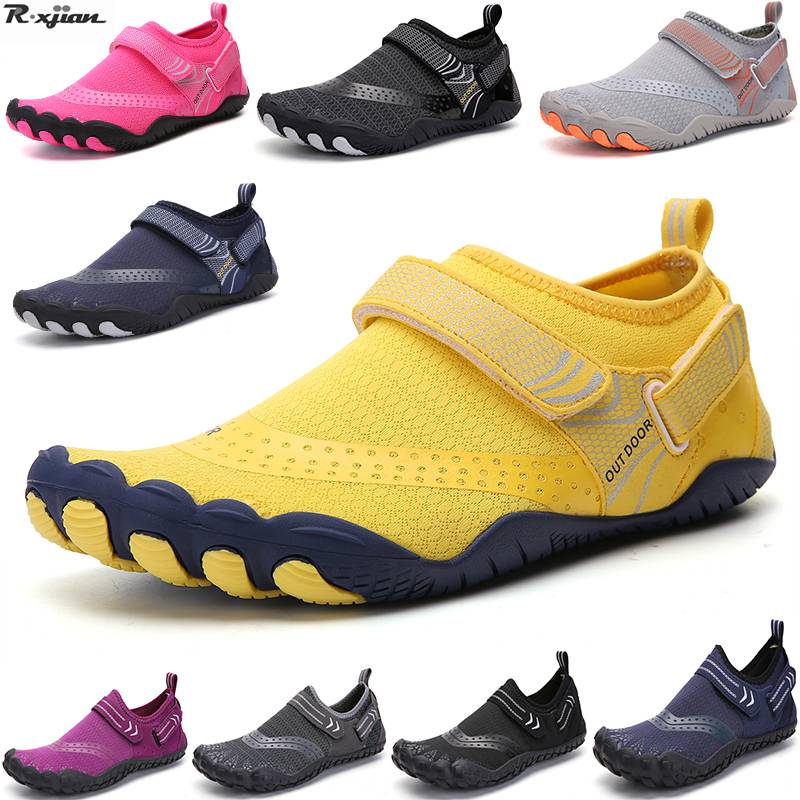 A021 Swimming Water Shoes Men Women Beach Camping Shoes Adult Unisex Aqua Flat Soft Walking Lover Yoga Shoes Non-slip Sneakers