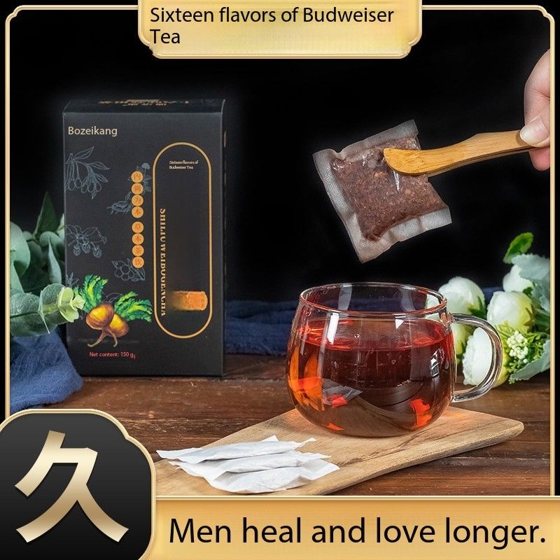 Adult Male 16-Flavor Bogen Tea Natural Male Stamina Booster | 150g |