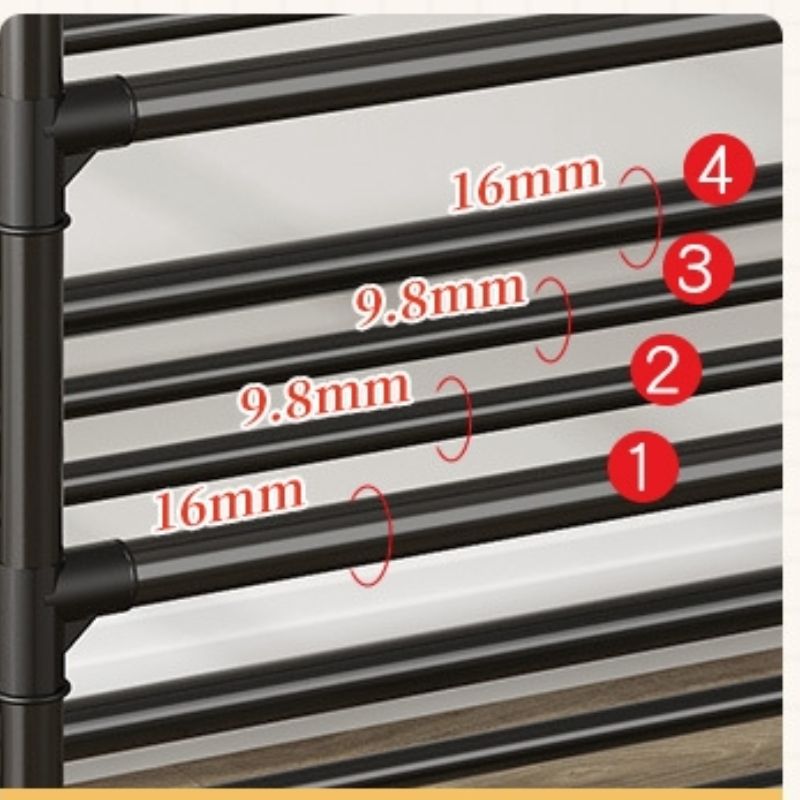 Length 44 cm 2 layers ，3 layers, 4 layers ,5 layers CRRSHOP lenght 56.5cm 3 layers, 4 layers ,5 layers , 6 layers,7 layers ,8 layers  Storage Rack, simple household use, multi-layer entrance, indoor storage rack dust-proof dormitory storage rack, shoe cabinet