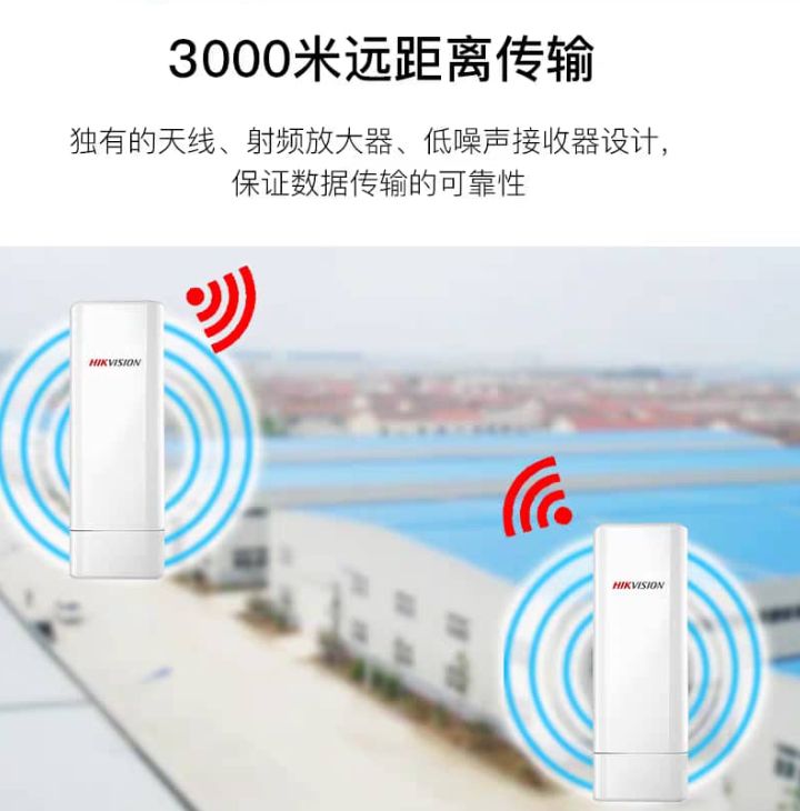 HIKVISION DS-3WF03C-D Router - Duo Kit Station + Client WIFI 