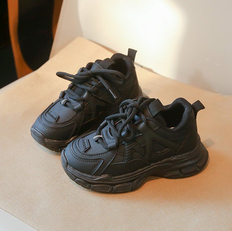 Girl Daddy shoes 2024 autumn new children's shoes breathable sports shoes YQ-289WANG2