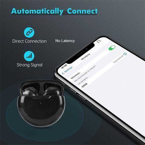 Pro6 Wireless Bluetooth Headphones Fashion Sports Earbuds