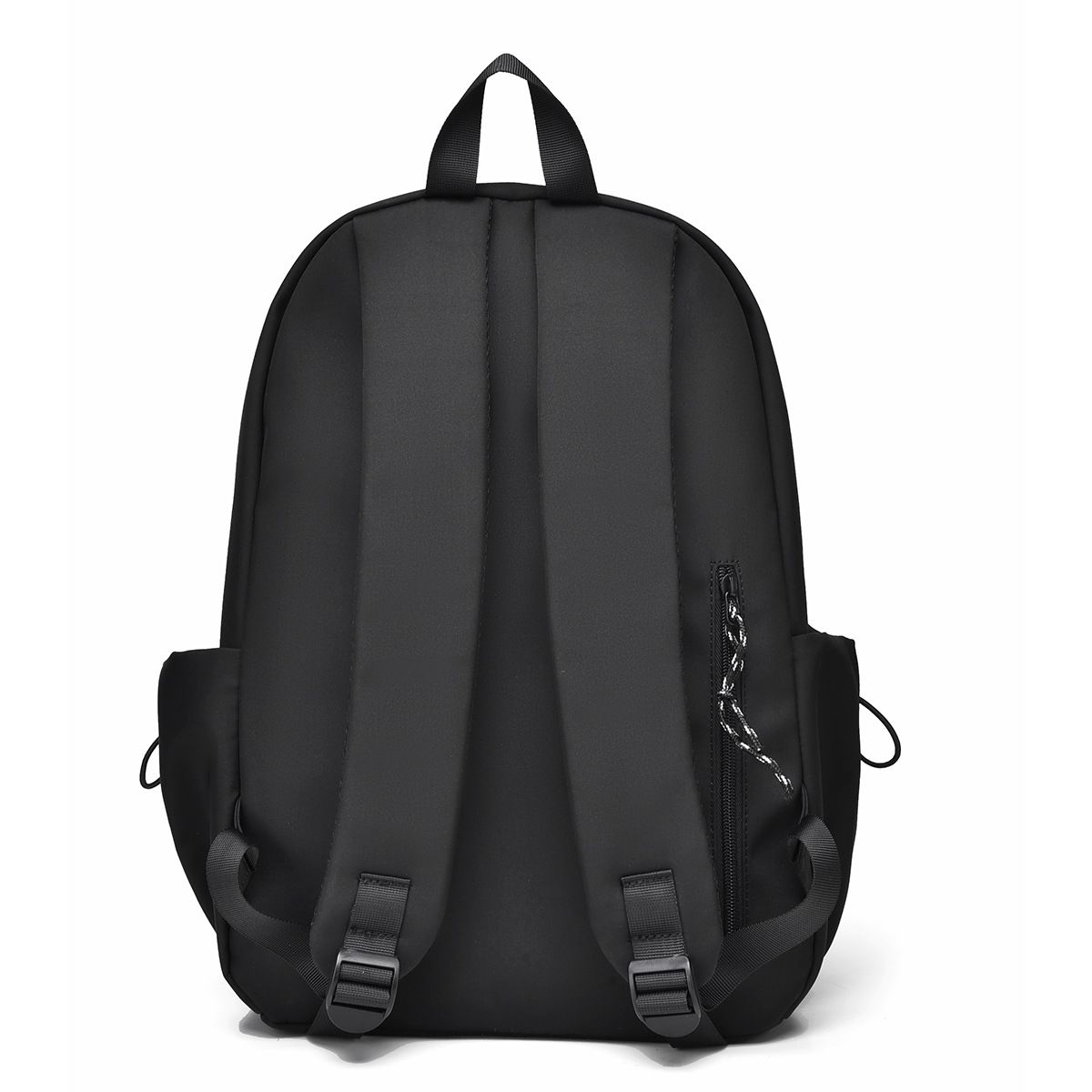 Solid color simple backpack with large capacity 16 "computer bag shoulder 2024 new ins student backpack，Oxford cloth,Large capacity