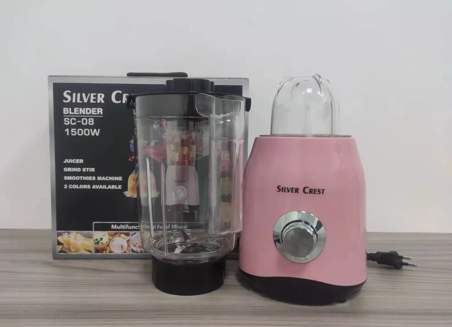 Silver Crest Smoothie Maker and Multi Chopper Lot - 1.5L Multi-Purpose Blender