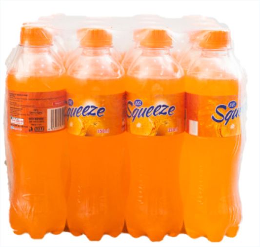 Squeeze Orange Classic Drink - 330ml x 16