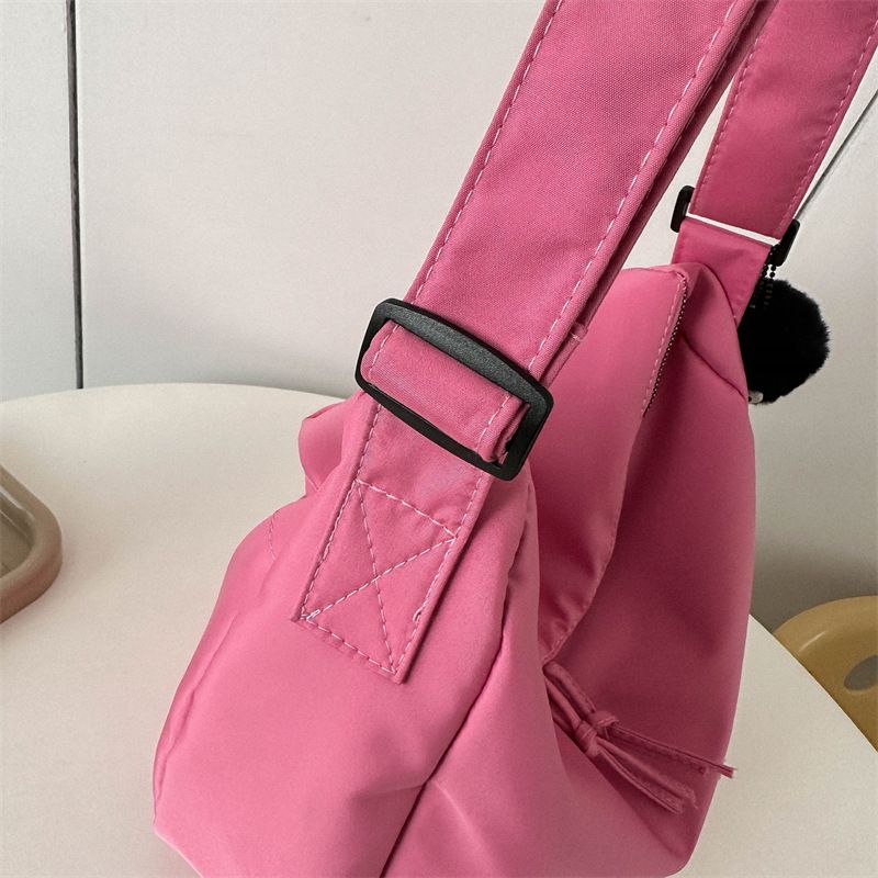 ZD9439 Women's New Fashion Large Capacity Crossbody Bag Soft Face Solid Color Crossbody Bag