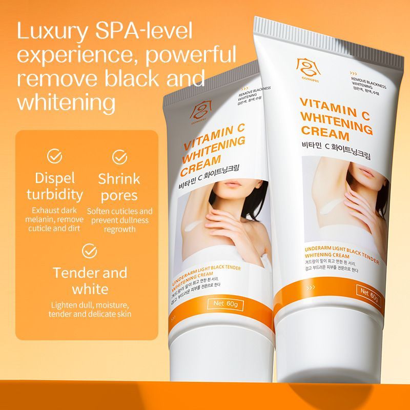 Underarm light black and tender white cream, Whitening Cream moisturizing and hydrating CRRSHOP tender and delicate skin, enhancing and moisturizing the skin, skincare products
