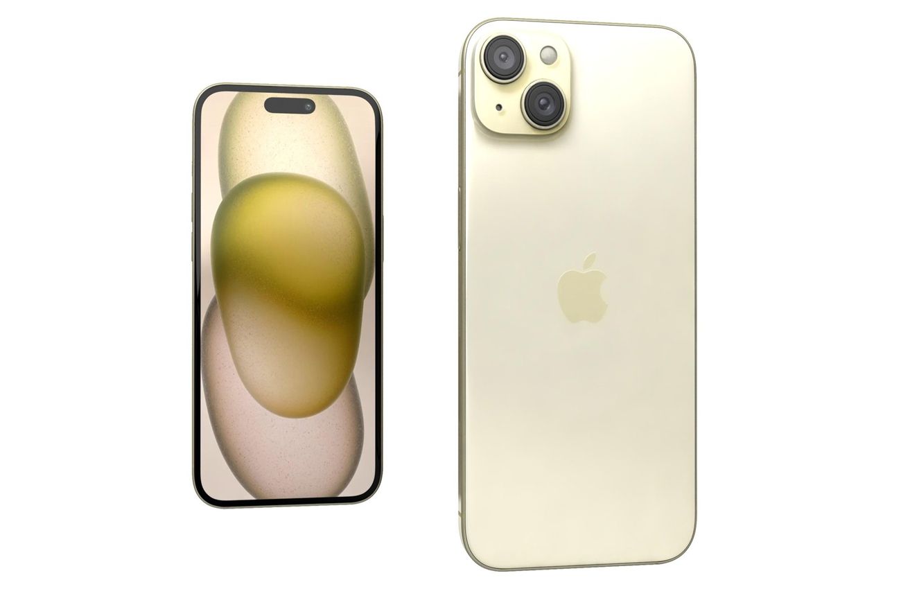 [Surprise promotion]Refurbished Apple iPhone 15 Puls 128GB|256GB|512GB-Fully Unlocked Limited Time SaleYellow