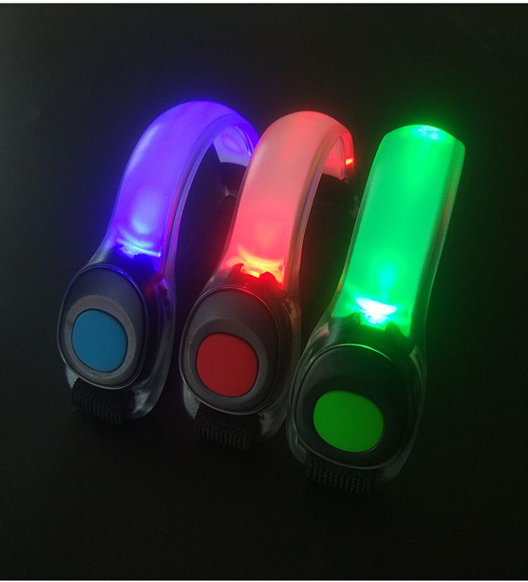 New outdoor sports running cycling luminous armband Velcro luminous armband night warning luminous armband