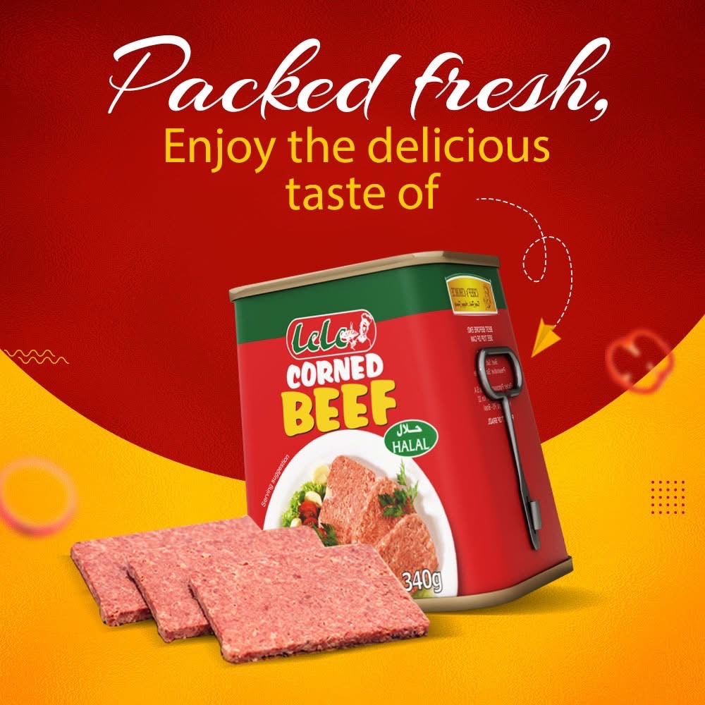 LELE CORNED BEEF HOT & AND SPICY 340g