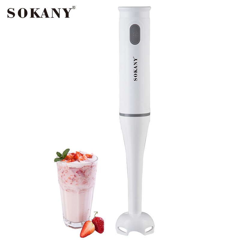 SK-1709 Hand Blender Stainless Steel Blade 300W Motor 220-240V Electric Food Processer Purees Smoothies Soup Sauces