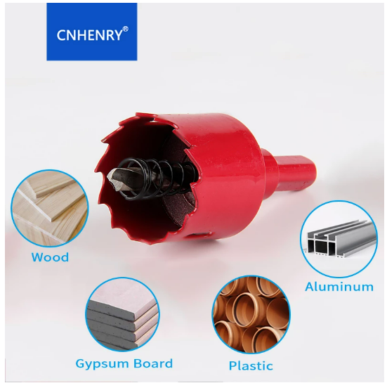 WELLHOME Hole Saws 1PCS 60mm M42 Bi-Metal Drill Bit Cutter Carpentry Tools Cutting Metal Plastic Iron Hand Tools