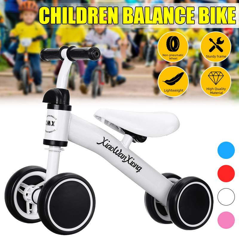 Baby Balance Bike Learn To Walk Get Balance Sense No Foot Pedal Riding Toys For Kids Baby Toddler 1-3 Years Child Tricycle Bike