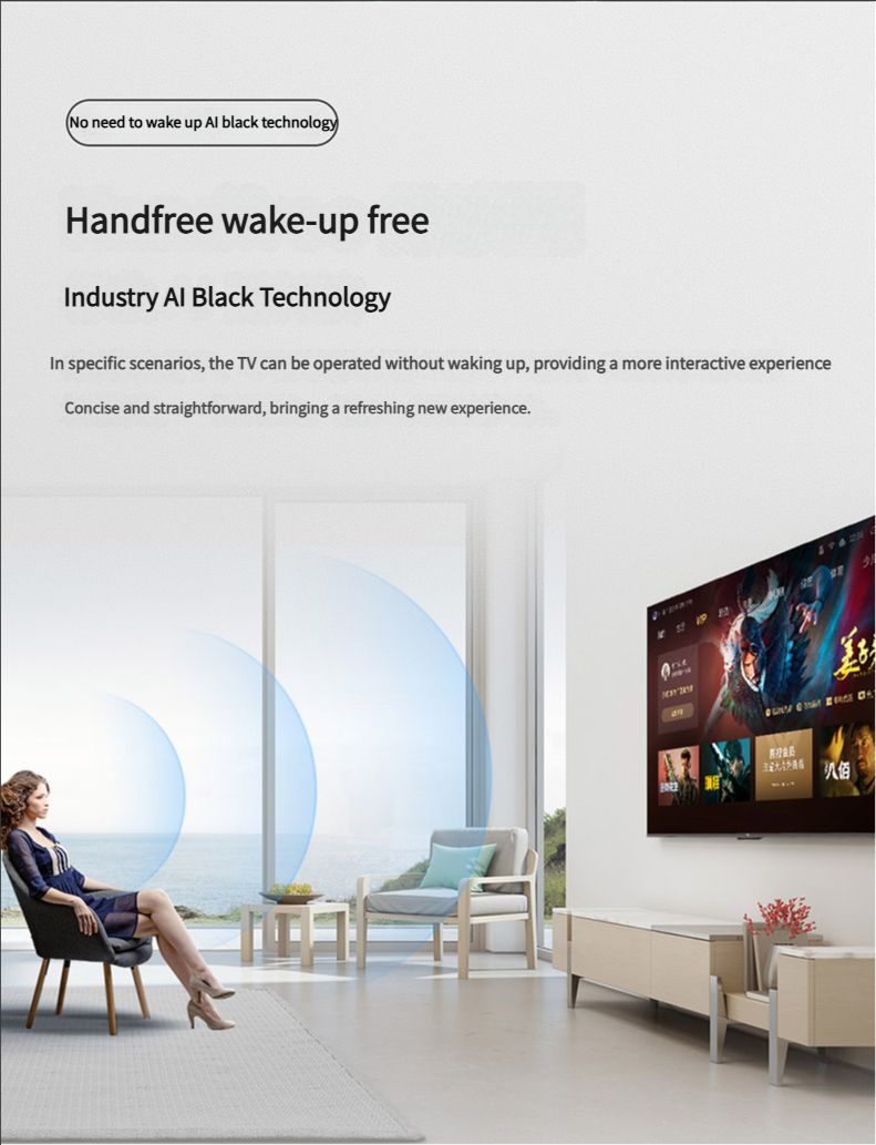 FPD 43 Inch Smart TV Full HD 1080p LED TV Frame Flat Screen Television with Streaming Live Uitra Thin Android TV Hdmi,WiFi