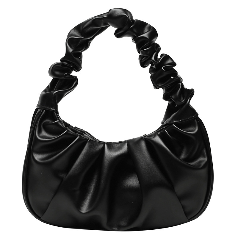MM2429 Ladies Bag Pleated Cloud Handlebags for Women Shoulder Bags Leisure Armpit Bag Shopping New Trend Elegant Ladies Dumpling Handbag