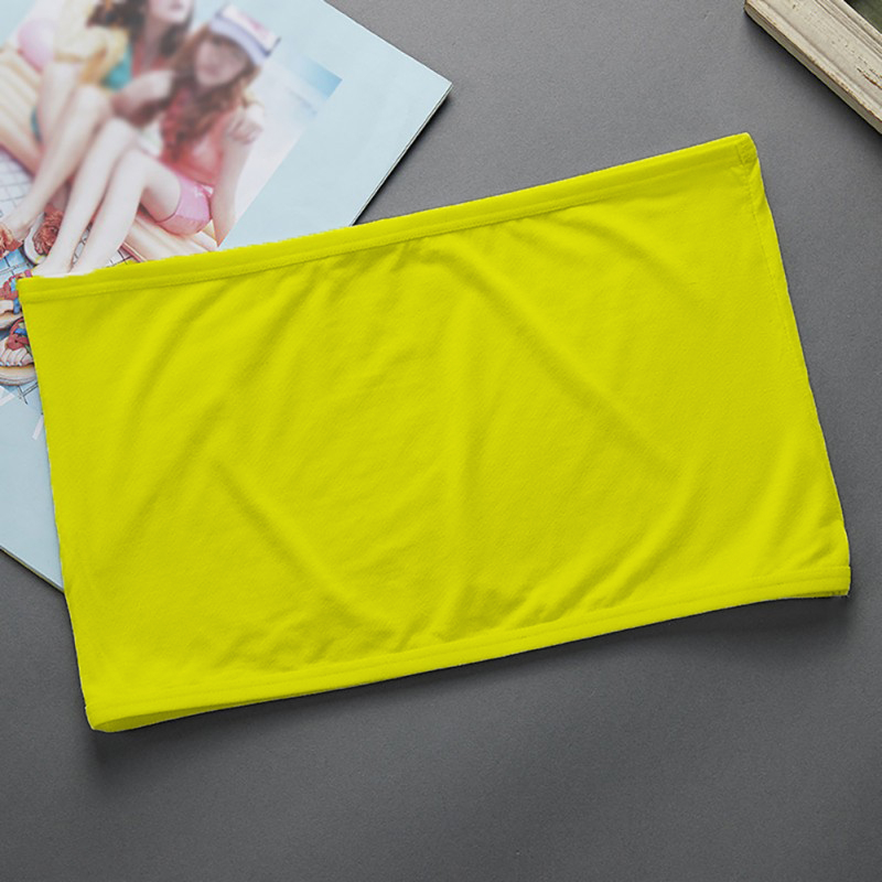 Women Sexy Tube Top Strapless Bandeau Sleeveless Sports Bra
