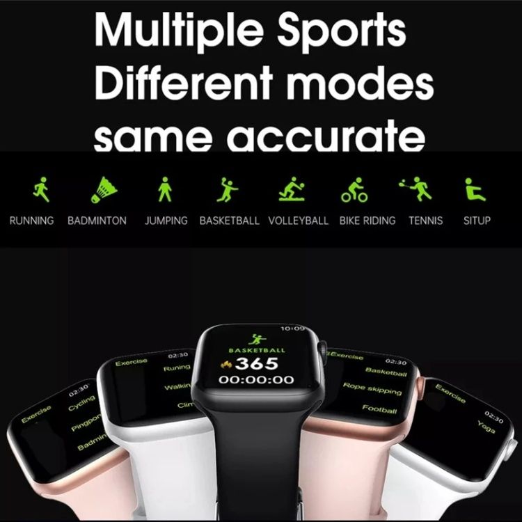 Smart Bracelet T900 PRO MAX smartwatch Bluetooth call CRRSHOP Smart Watch  1.8" HD large screen black silvery grey pink blue watch rotate button free shipping