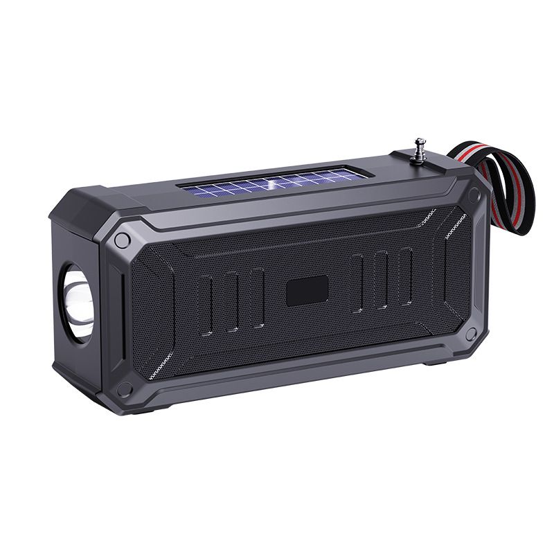 Dual solar bluetooth speaker wireless speaker multifunctional outdoor portable desktop wireless card small speaker