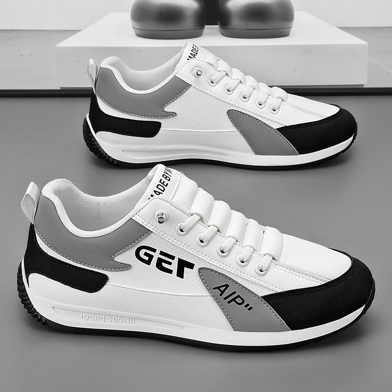 The new Korean version of sports men's shoes in the spring of 2024 light small white shoes a slip-on fashion Forrest Gump shoes H876