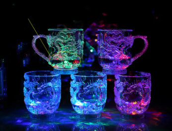 Luminous Water Cup Inductive Rainbow Color Cup