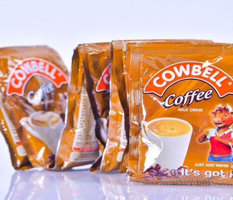 STRIP OF 10PCS COWBELL COFFEE 40G