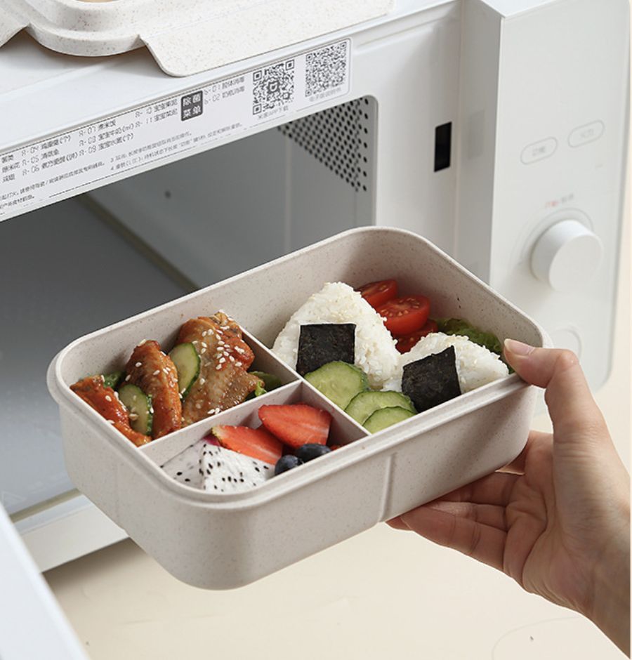 Lunch Box for Office Workers Lunch Box for Girls Light Food Weight Loss Separated Lunch Box for Students Kitchen Dining Storage Travel To-Go Food Containers