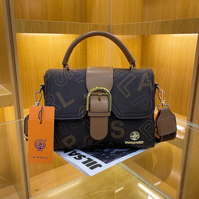 JSH&J-147 New Design Premium Color matching Square Handbag Luxury Designer Women Shoulder Bag