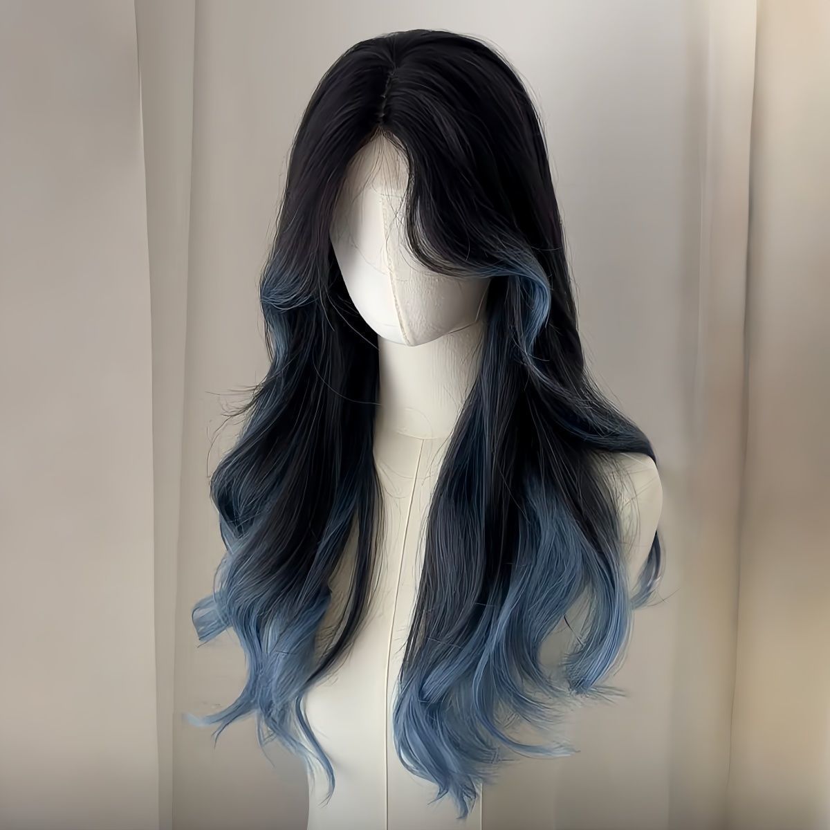 New Arrival Gradient Long Curly Wig for Women, Natural Aesthetic Fluffy Wavy Wig, Realistic Simulation Hair, Breathable Mesh Inner Net Full Head Wig, Fashion Styling Wig for Daily Party Photo Shoot