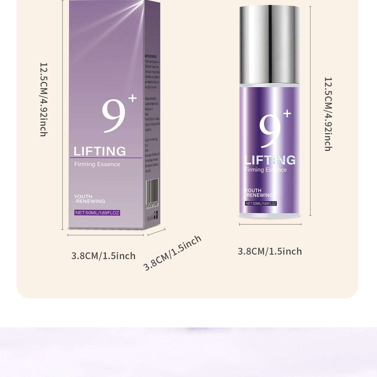 Sauvasine 9+ Lifting & Firming Essence 50ml - Anti-Aging Serum for Wrinkles & Fine Lines
