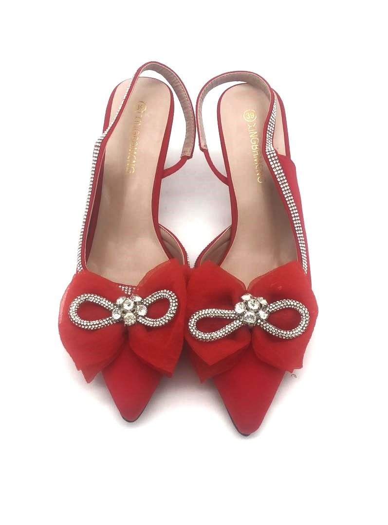 Women's High Heels Sandals Closed Toe Slides Heeled Mules Strappy Stiletto Sandal Backless Summer Slipper for Women