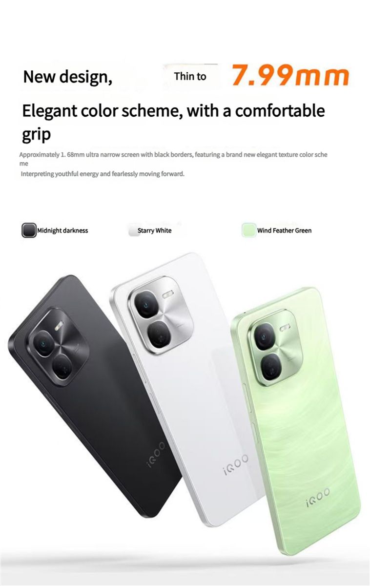iQOO Z9x 5G - IP64 waterproof and dustproof 8+128GB/8+256GB | 6000mAh | Perfect phone